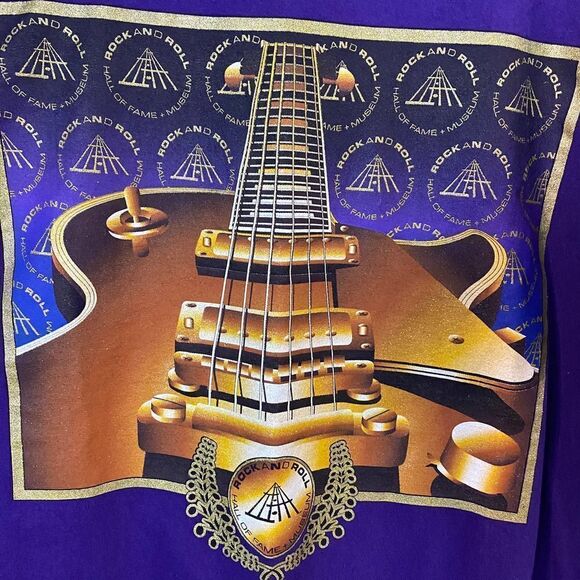 Rock And Roll Hall Of Fame Museum Graphic T-Shirt Size Large Unisex - Picture 4 of 5